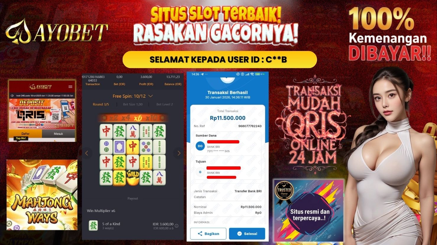 AYOBET JACKPOT SLOT MAHJONG WAYS